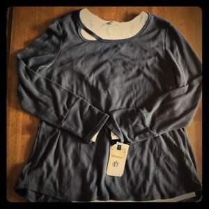 Democracy layered tunic